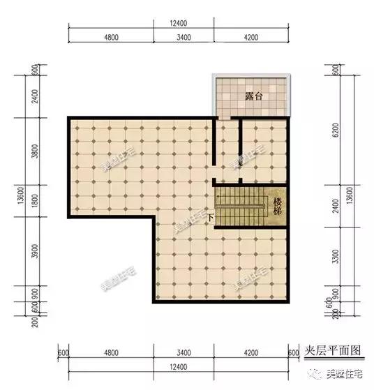 3帶車庫(kù)的農(nóng)村二層別墅設(shè)計(jì)圖，外觀精美，建一棟面子十足