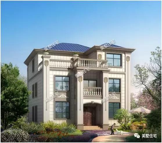 6款農(nóng)村三層自建別墅戶型圖，開間11米款款實(shí)用，第3還帶商鋪