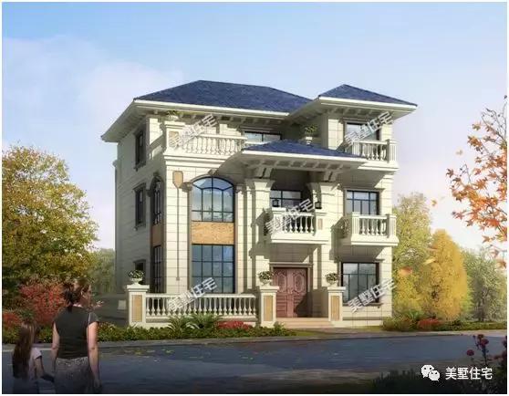 6款農(nóng)村三層自建別墅戶型圖，開間11米款款實(shí)用，第3還帶商鋪