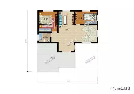 6款農(nóng)村三層自建別墅戶型圖，開間11米款款實(shí)用，第3還帶商鋪