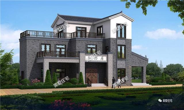 中國人還是最喜歡建中式別墅，這5款戶型不容錯(cuò)過！