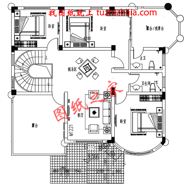 農(nóng)村60萬三層別墅款式設計圖，美觀大氣上檔次，村里人都羨慕！
