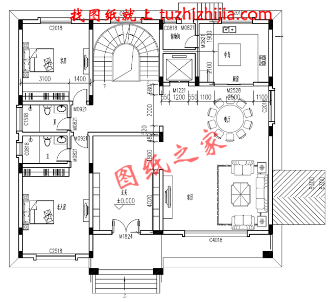 農(nóng)村70萬三層別墅款式設(shè)計圖，讓一家人都住得舒適舒心！