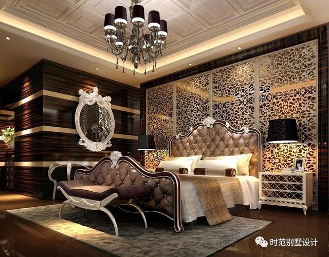 三層復(fù)式別墅設(shè)計(jì)圖，14x14米8室4廳8衛(wèi)，適合四世同堂大家庭居住