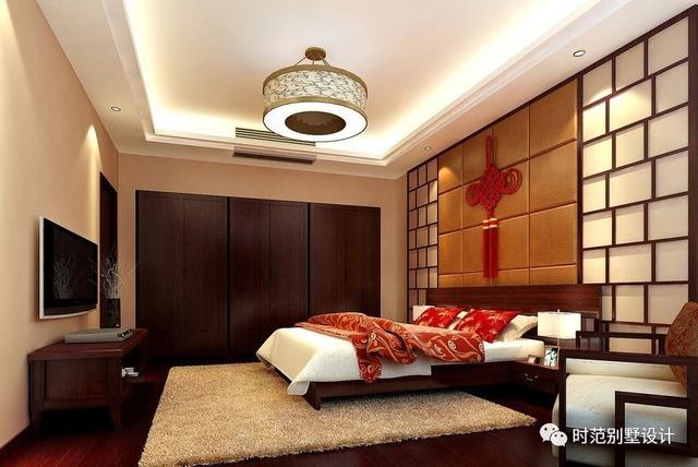 中式二層別墅戶型圖紙，面寬12米兩側(cè)無采光，5室3廳5衛(wèi)，適合農(nóng)村自建