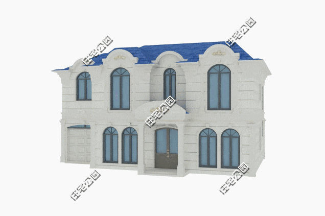 三世同堂的家庭如何蓋房？這套法式二層別墅，4室2廳5衛(wèi)，車庫(kù)入戶，一定要收藏