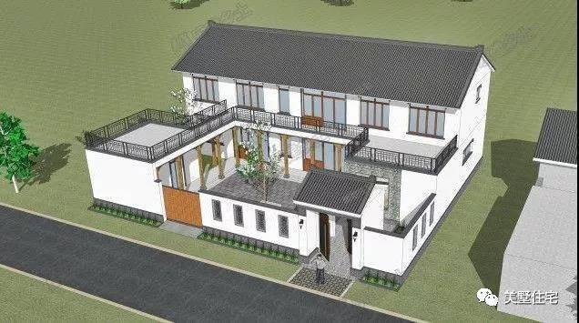 16套非常流行的自建別墅設(shè)計，原來農(nóng)村房子這么好看了！