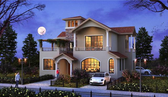 16套非常流行的自建別墅設(shè)計，原來農(nóng)村房子這么好看了！