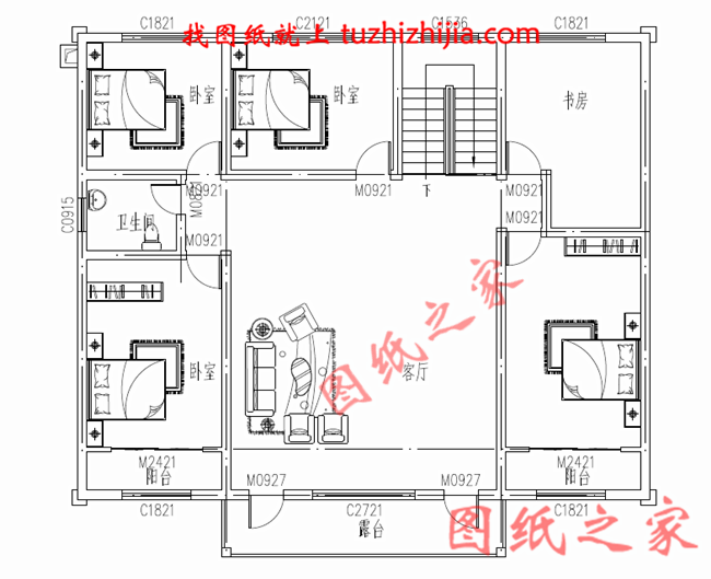 農村40萬左右房子圖片及設計圖,非常簡單大氣的二層別墅！