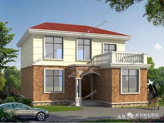 6套農(nóng)村自建別墅設(shè)計(jì)，小宅基地首選，面寬10米沒有絲毫浪費(fèi)