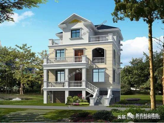 6套農(nóng)村自建別墅設(shè)計(jì)，小宅基地首選，面寬10米沒有絲毫浪費(fèi)