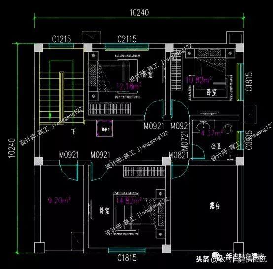 6套農(nóng)村自建別墅設(shè)計(jì)，小宅基地首選，面寬10米沒有絲毫浪費(fèi)