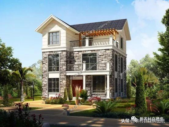 6套農(nóng)村自建別墅設(shè)計(jì)，小宅基地首選，面寬10米沒有絲毫浪費(fèi)