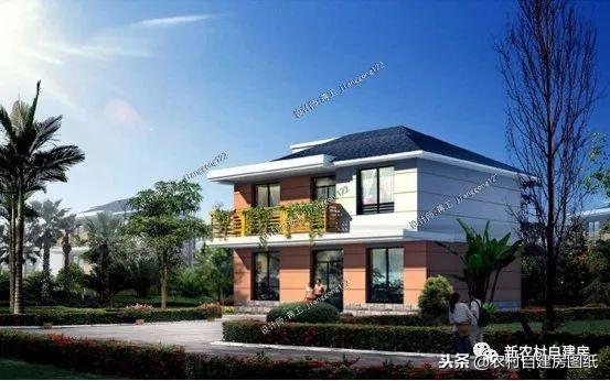 6套農(nóng)村自建別墅設(shè)計(jì)，小宅基地首選，面寬10米沒有絲毫浪費(fèi)