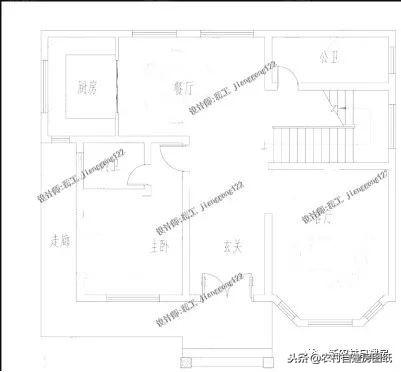 120平的農(nóng)村自建別墅設計圖，戶型方正在哪里都能建，第3套進深10米讓人刮目相看