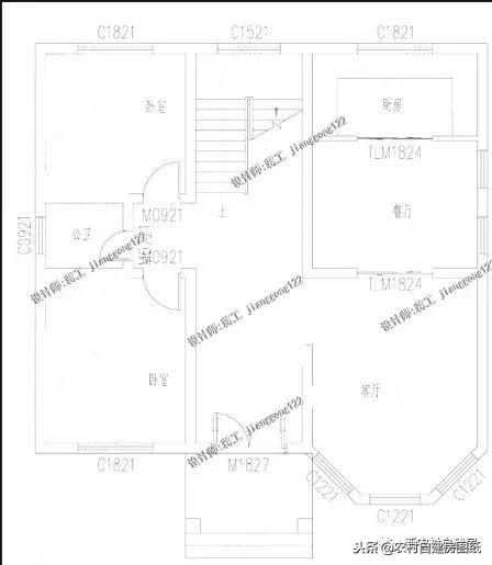 120平的農(nóng)村自建別墅設計圖，戶型方正在哪里都能建，第3套進深10米讓人刮目相看