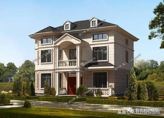 120平的農(nóng)村自建別墅設計圖，戶型方正在哪里都能建，第3套進深10米讓人刮目相看