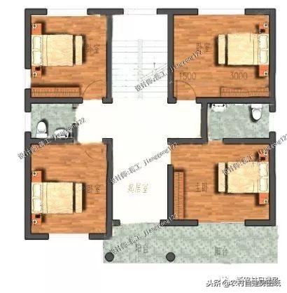 120平的農(nóng)村自建別墅設計圖，戶型方正在哪里都能建，第3套進深10米讓人刮目相看