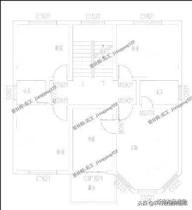 120平的農(nóng)村自建別墅設計圖，戶型方正在哪里都能建，第3套進深10米讓人刮目相看