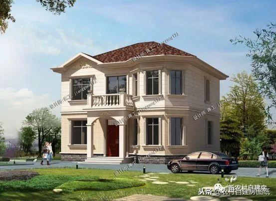 120平的農(nóng)村自建別墅設計圖，戶型方正在哪里都能建，第3套進深10米讓人刮目相看