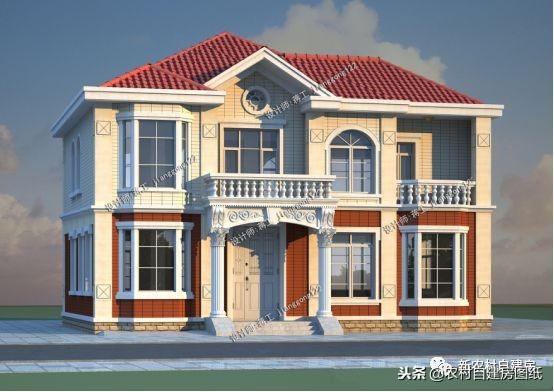 看看這三套二層別墅設計圖，你說農(nóng)村自建房要不要玄關(guān)呢？