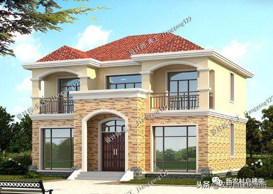 城里沒房只能單身？看看這套22萬建成的二層別墅