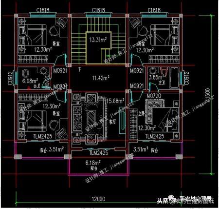 城里沒房只能單身？看看這套22萬建成的二層別墅