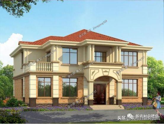 2套農(nóng)村二層別墅設(shè)計(jì)，都是網(wǎng)紅爆款，一款富麗堂皇，一款經(jīng)濟(jì)實(shí)惠，你更中意哪一款