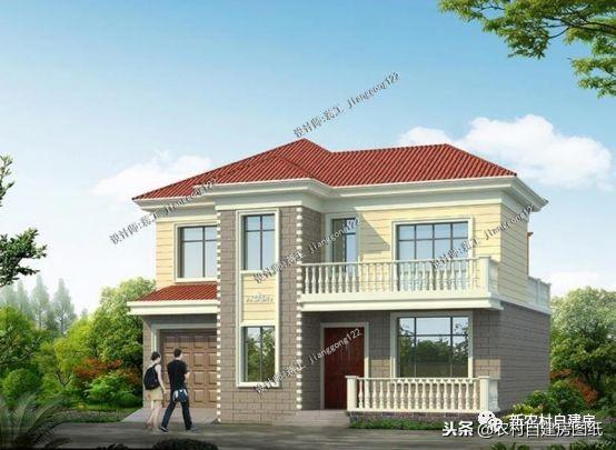3款新款農(nóng)村二層別墅設(shè)計(jì)圖紙，實(shí)用經(jīng)濟(jì)易建造 農(nóng)村施工隊(duì)都看得懂