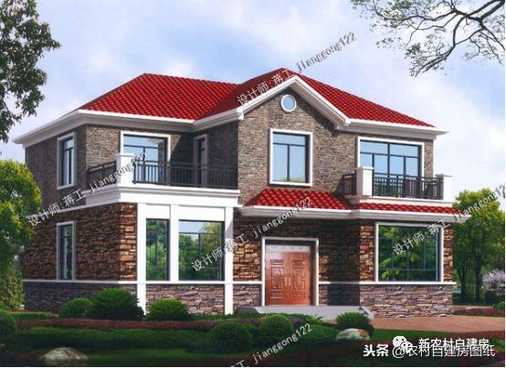 3款新款農(nóng)村二層別墅設(shè)計(jì)圖紙，實(shí)用經(jīng)濟(jì)易建造 農(nóng)村施工隊(duì)都看得懂