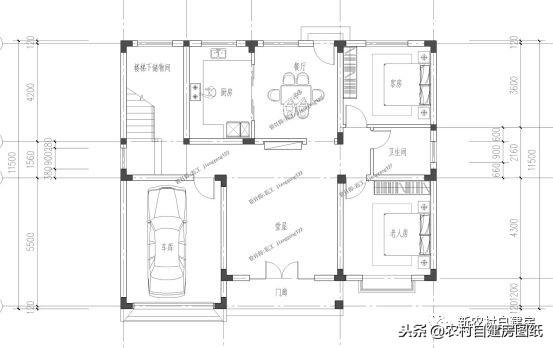 3款新款農(nóng)村二層別墅設(shè)計(jì)圖紙，實(shí)用經(jīng)濟(jì)易建造 農(nóng)村施工隊(duì)都看得懂