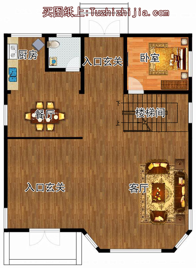 農(nóng)村40萬三層別墅款式設(shè)計(jì)圖，讓你建成一棟漂亮又實(shí)用的小別墅！