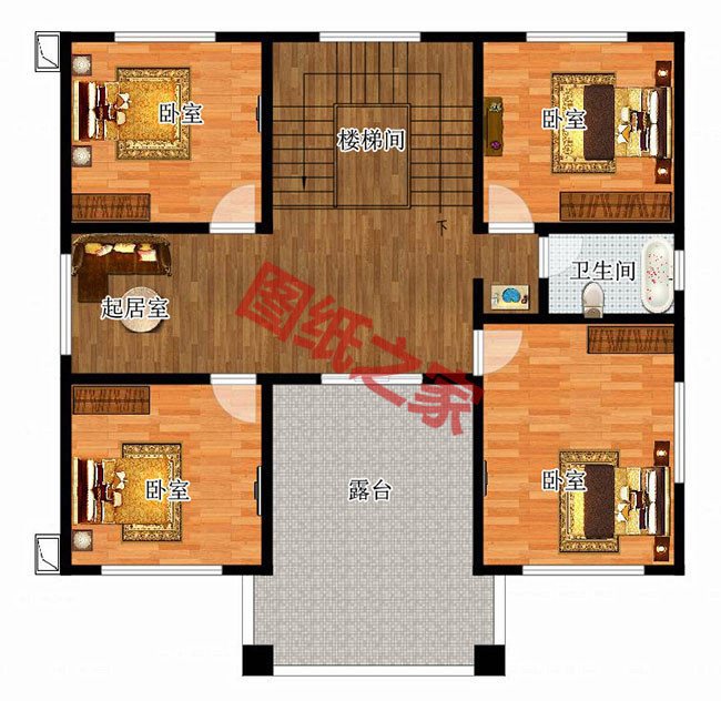 農(nóng)村40萬三層別墅款式設(shè)計(jì)圖，讓你建成一棟漂亮又實(shí)用的小別墅！