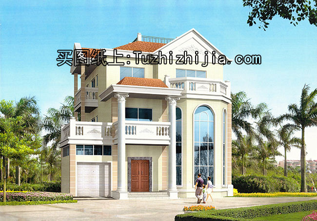 農(nóng)村40萬三層別墅款式設(shè)計(jì)圖，讓你建成一棟漂亮又實(shí)用的小別墅！