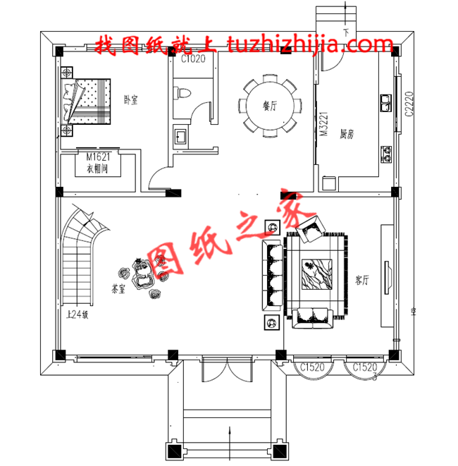 四層農(nóng)村80萬別墅款式設(shè)計圖，全鄉(xiāng)最美，根本找不到競爭對手