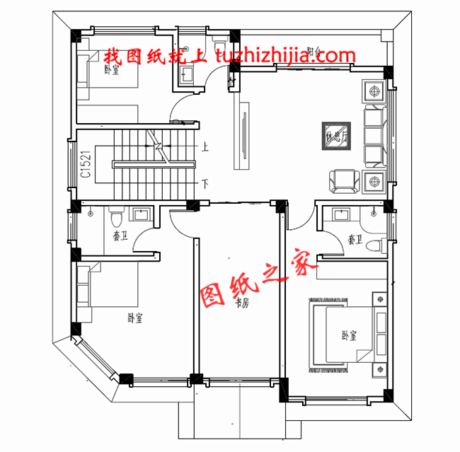 四層農(nóng)村80萬別墅款式設(shè)計圖，全鄉(xiāng)最美，根本找不到競爭對手