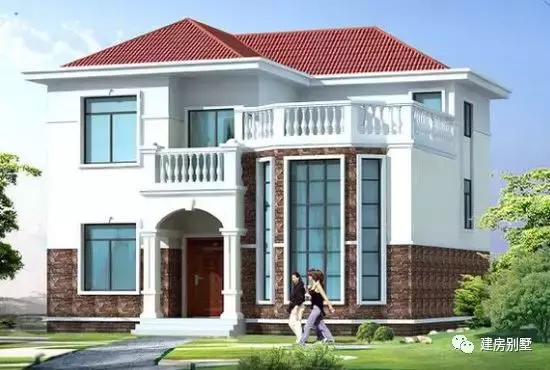 拆掉老家的青磚瓦房，35萬蓋好兩層小別墅，漂亮又實用