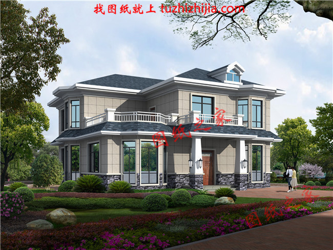 兩層40萬農(nóng)村別墅真實(shí)圖片，給自己建造一個(gè)溫馨的家！