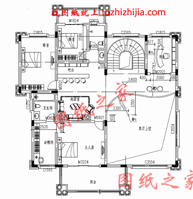 三層農(nóng)村100萬別墅款式圖片，豪華大氣的別墅絕對給你掙足了面子！