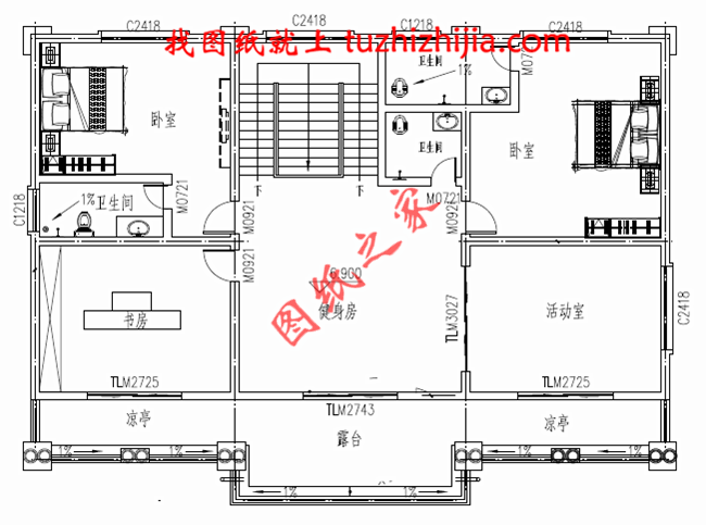 三層農(nóng)村100萬別墅款式圖片，豪華大氣的別墅絕對給你掙足了面子！