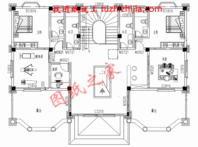 三層農(nóng)村100萬別墅款式圖片，豪華大氣的別墅絕對給你掙足了面子！