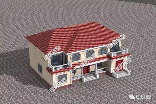 17.5×11.9米農(nóng)村二層別墅設(shè)計(jì)方案，既美觀又實(shí)用！