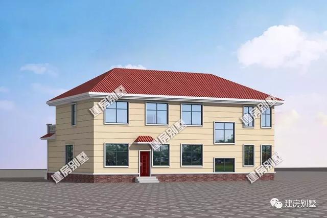 17.5×11.9米農(nóng)村二層別墅設(shè)計(jì)方案，既美觀又實(shí)用！