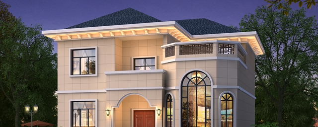 農(nóng)村20萬二層樓房圖片，這么經(jīng)濟(jì)實(shí)惠的小別墅，城里人只能羨慕！