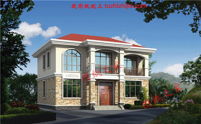 農(nóng)村20萬二層樓房圖片，這么經(jīng)濟(jì)實(shí)惠的小別墅，城里人只能羨慕！