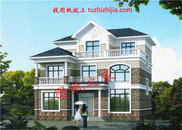 農(nóng)村120平米別墅設(shè)計(jì)圖三層樓房，造價(jià)30萬(wàn)左右，經(jīng)濟(jì)又實(shí)用！