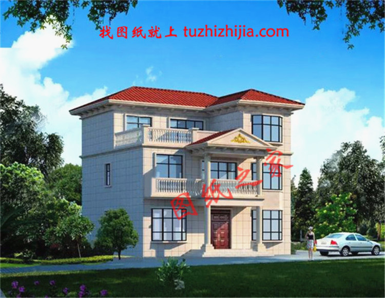 農(nóng)村120平米別墅設(shè)計(jì)圖三層樓房，造價(jià)30萬(wàn)左右，經(jīng)濟(jì)又實(shí)用！