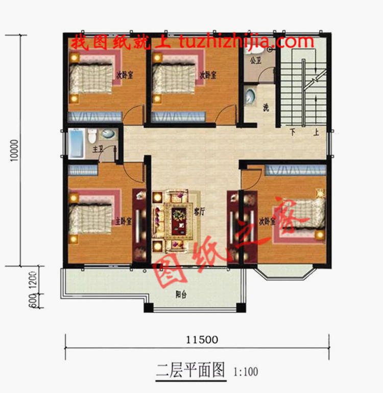 農(nóng)村120平米別墅設(shè)計(jì)圖三層樓房，造價(jià)30萬(wàn)左右，經(jīng)濟(jì)又實(shí)用！