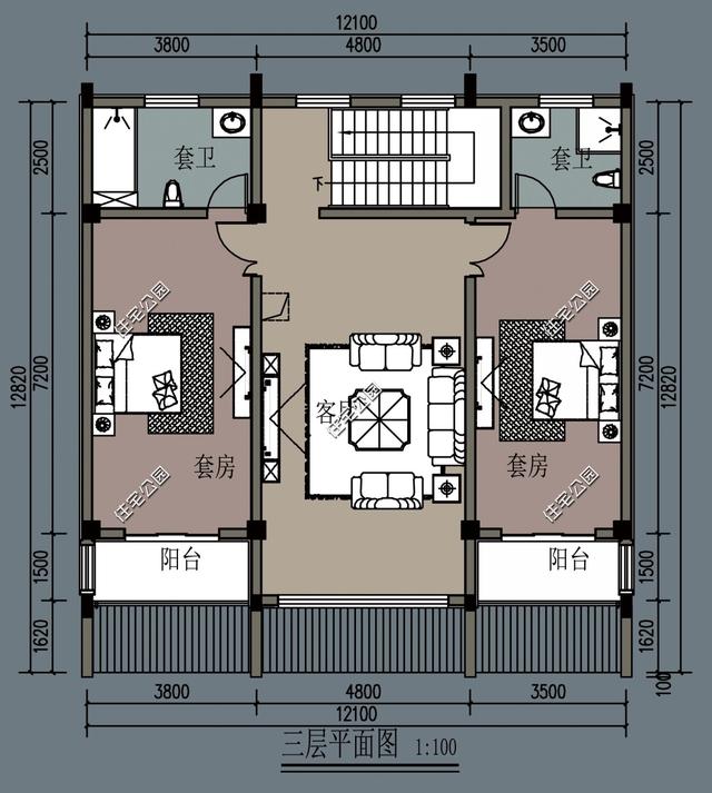 農(nóng)村自建房還是中式設(shè)計(jì)好，15X11米的徽派合院別墅，滿足你的所有要求