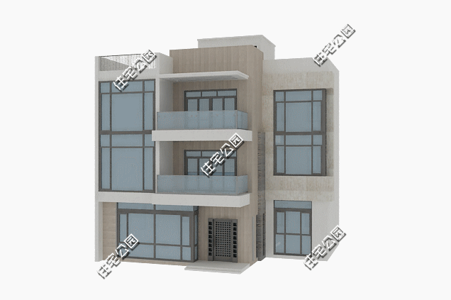 現(xiàn)代風(fēng)格三層農(nóng)村別墅，13×10米多落地窗多套間，這樣的設(shè)計(jì)30年不過(guò)時(shí)